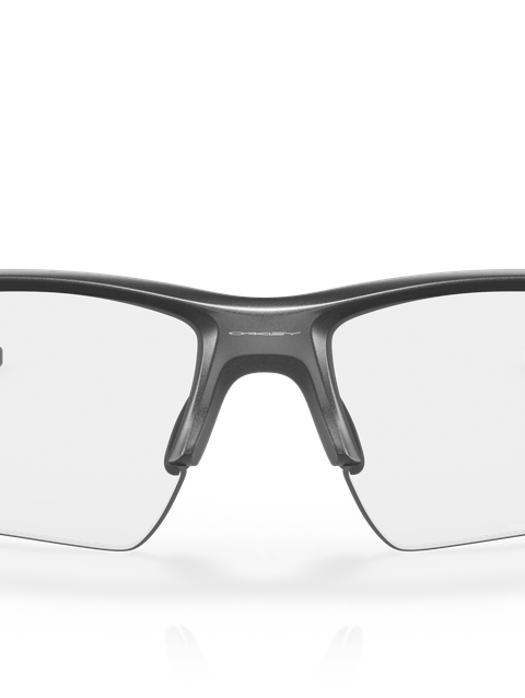 Flak® 2.0 XL clear to black iridium photochromic Lenses, steel Frame