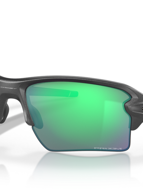 Flak® 2.0 XL prizm road jade Lenses, steel Frame