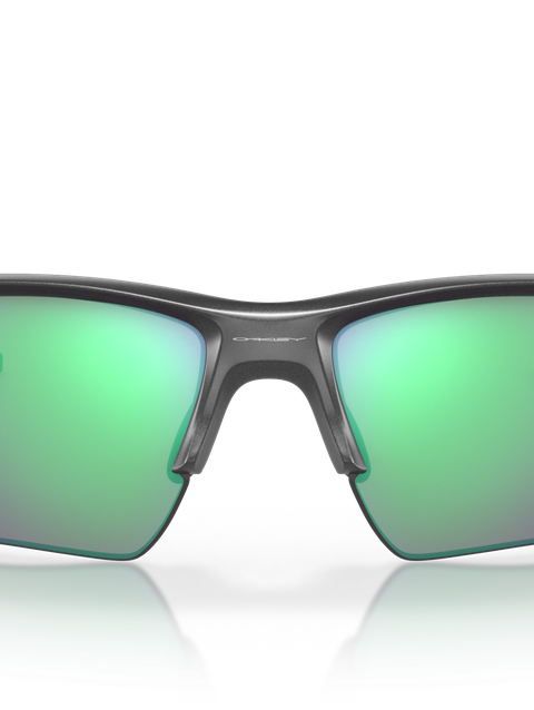 Flak® 2.0 XL prizm road jade Lenses, steel Frame