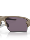 Flak® 2.0 XL NFL Salute To Service Collection prizm grey Lenses, matte terrain tan Frame