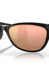 Pasque prizm rose gold polarized Lenses, polished black Frame