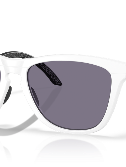 Frogskins™ Hybrid Duality Collection prizm grey Lenses, matte white Frame