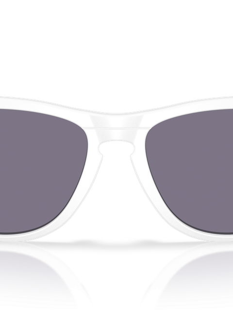 Frogskins™ Hybrid Duality Collection prizm grey Lenses, matte white Frame