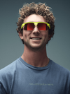 BiSphaera™ Inner Spark Collection prizm ruby Lenses, matte tennis ball yellow/celeste neuron Frame