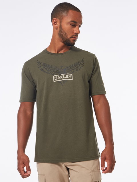 SI Oakley Eagle Tab Tee dark brush