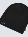 Fine Knit Beanie blackout