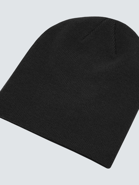 Fine Knit Beanie blackout