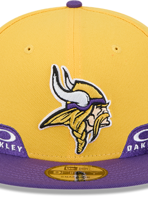 Oakley x Minnesota Vikings 9FIFTY Snapback yellow minvik