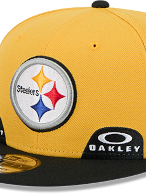 Oakley x Pittsburgh Steelers 9FIFTY Snapback yellow pitste