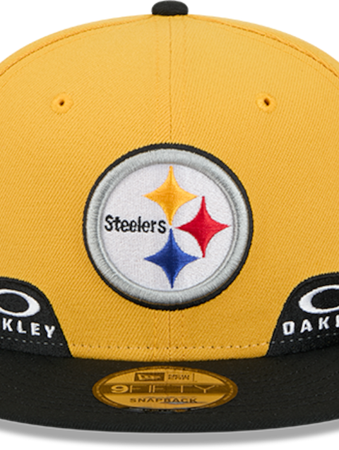 Oakley x Pittsburgh Steelers 9FIFTY Snapback yellow pitste