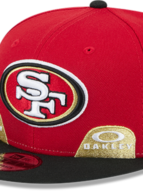 Oakley x San Francisco 49ers 9FIFTY Snapback red saf49e