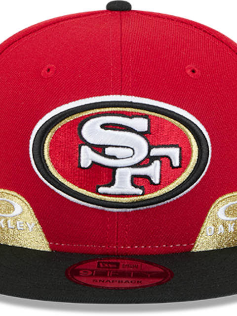 Oakley x San Francisco 49ers 9FIFTY Snapback red saf49e