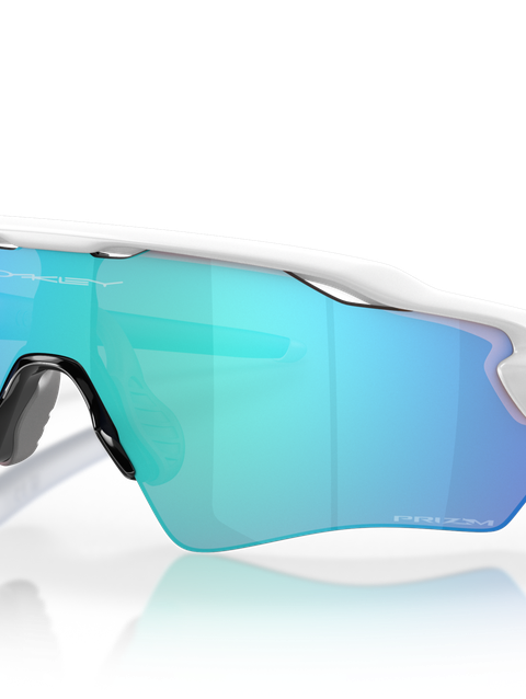 Radar® EV XS Path® (Youth Fit) prizm sapphire Lenses, matte white Frame