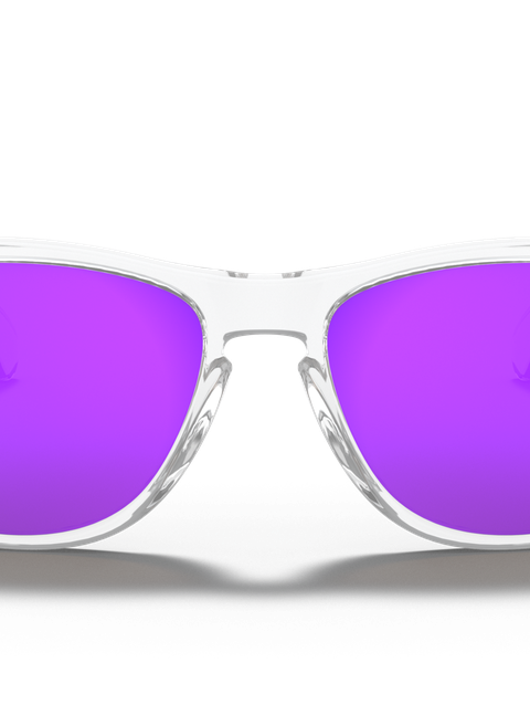 Frogskins™ XS (Youth Fit) prizm violet Lenses, polished clear Frame