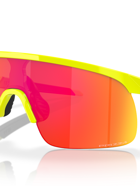 Resistor (Youth Fit) Inner Spark Collection prizm ruby Lenses, tennis ball yellow Frame