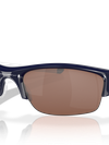 Flak Jacket® vr28 black iridium Lenses, polished navy Frame