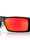 Gascan® prizm ruby Lenses, polished black Frame