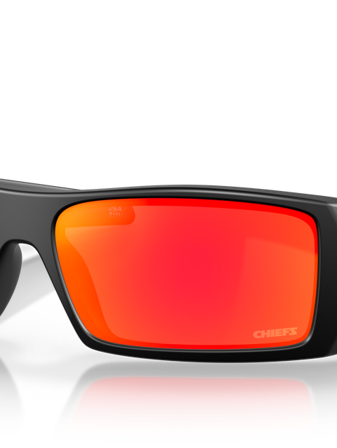 Kansas City Chiefs Gascan® prizm ruby Lenses, matte black Frame