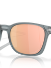 Ojector prizm rose gold polarized Lenses, matte crystal black Frame