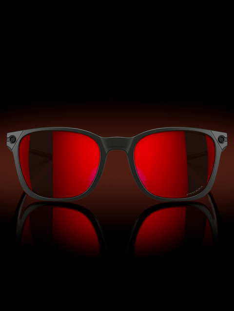 Ojector Verve Collection prizm ruby Lenses, matte grey smoke Frame